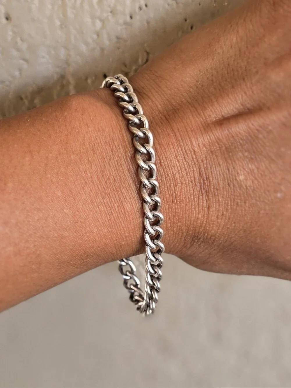 Sterling chunky solid